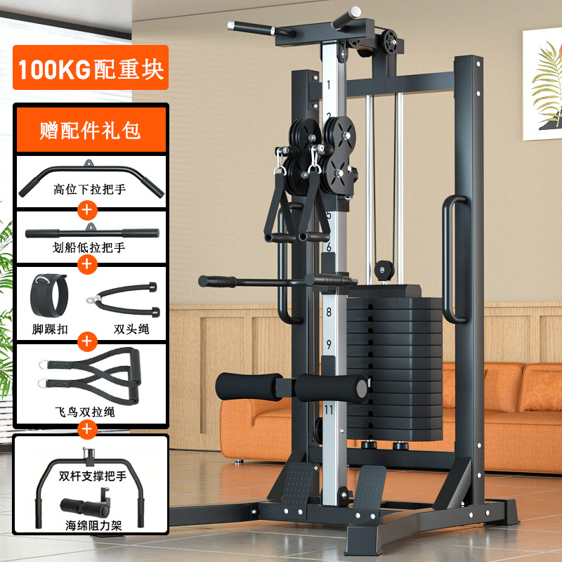 Unilateral pórtico de pájaros de vuelo de alta posición pull-down entrenador integral pull-up percha equipo de ejercicios multifuncional doméstico