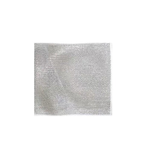 Steel wire dishcloth rag silver wire cleaning cloth grid non-stick oil kitchen stove dishwashing pot cleaning cloth decontamination