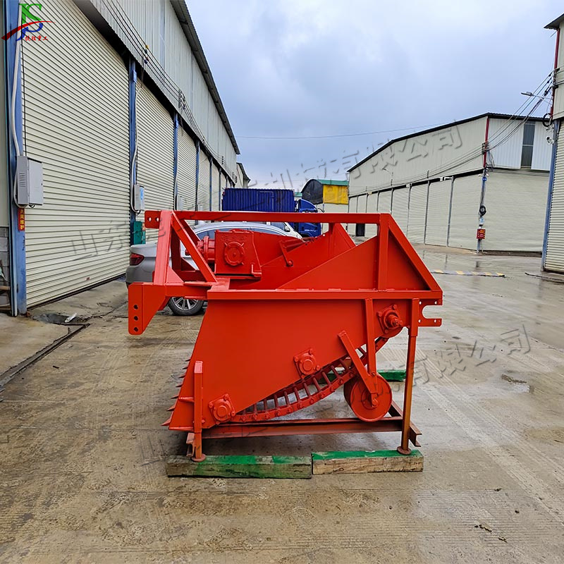 农用木薯收获机 双动力田地木薯收割机 拖拉机后置式木薯挖掘机