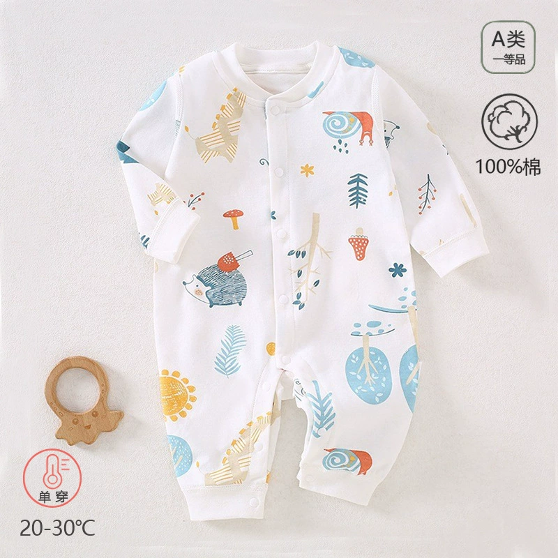 Детский комбинезон весенне-осенний класс Одежда для новорожденных из чистого хлопка детский комбинезон Детский комбинезон Anyang детская одежда