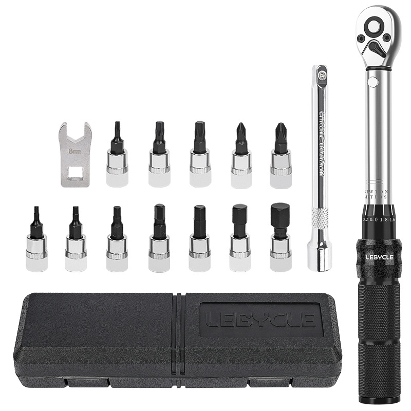 Bicicleta de carretera de montaña Llave de par preestablecido trinquete par 2-24nm S2 herramienta hexagonal traje