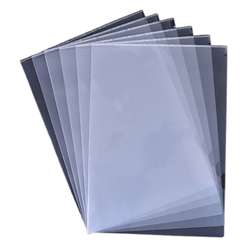 Папка-файл L-образная прозрачная из полипропилена, формат А4, пластиковая папка E310, папка-файл L-образная с мультяшным рисунком, двухсторонняя, оптом по отличной цене