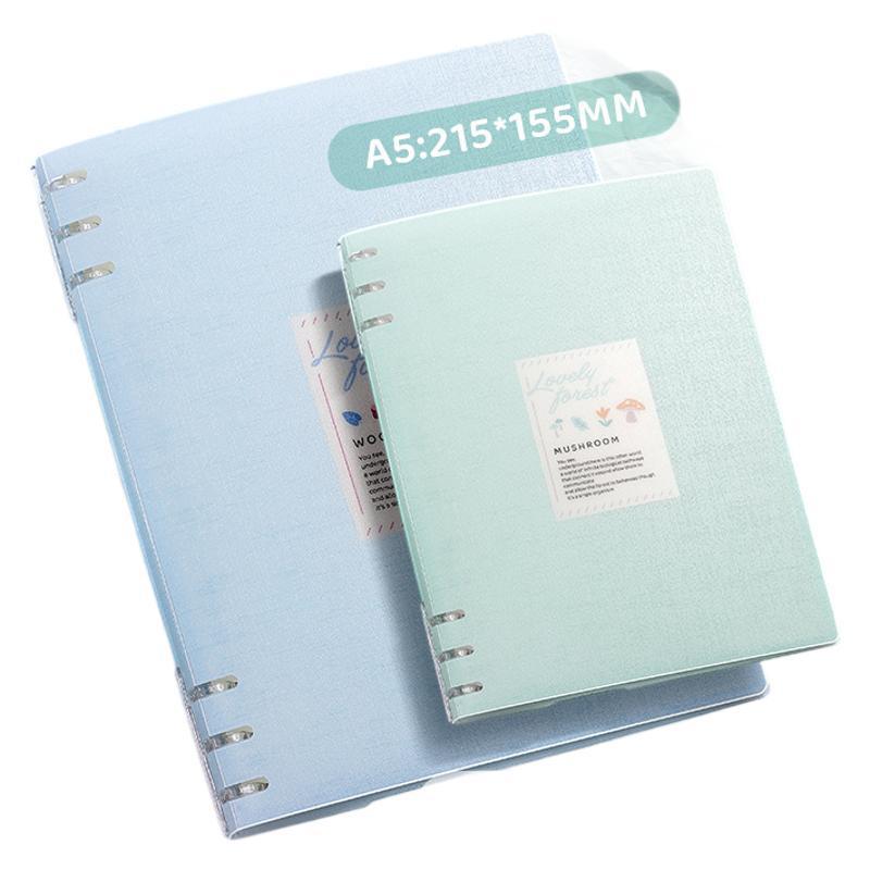 B5 cuaderno de hoja de página al por mayor con una carcasa desmontable a5 engrosado no se puede deslizar la mano de los estudiantes de secundaria cuadernos de oficina de estudiantes de secundaria