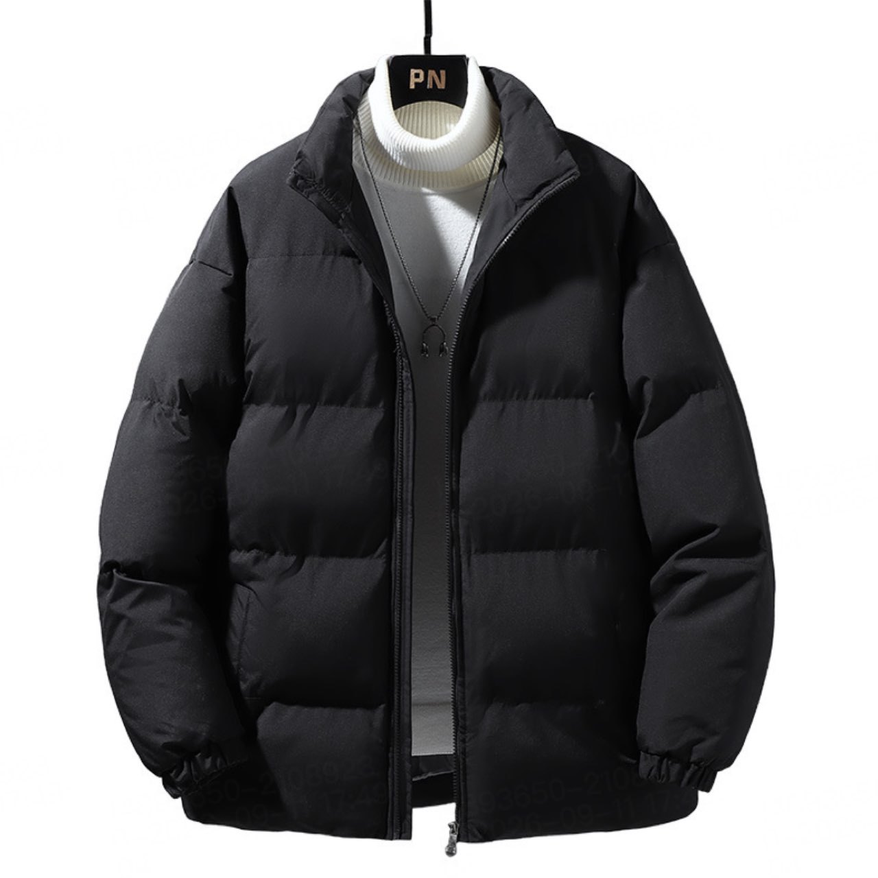 [Exclusive to Jiajia Central Warehouse] Men's winter casual loose-fit stand-up collar cotton jacket, thickened for warmth