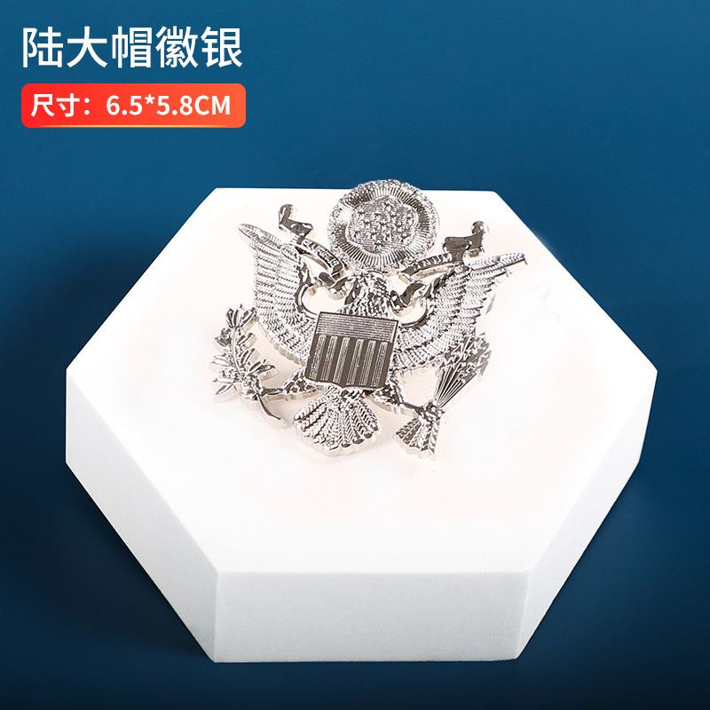 セキュリティビッグキャップキャップバッジロゴセキュリティ制服アクセサリーロゴメタルバッジ航空機キャップバッジクルーマンキャップバッジ|undefined