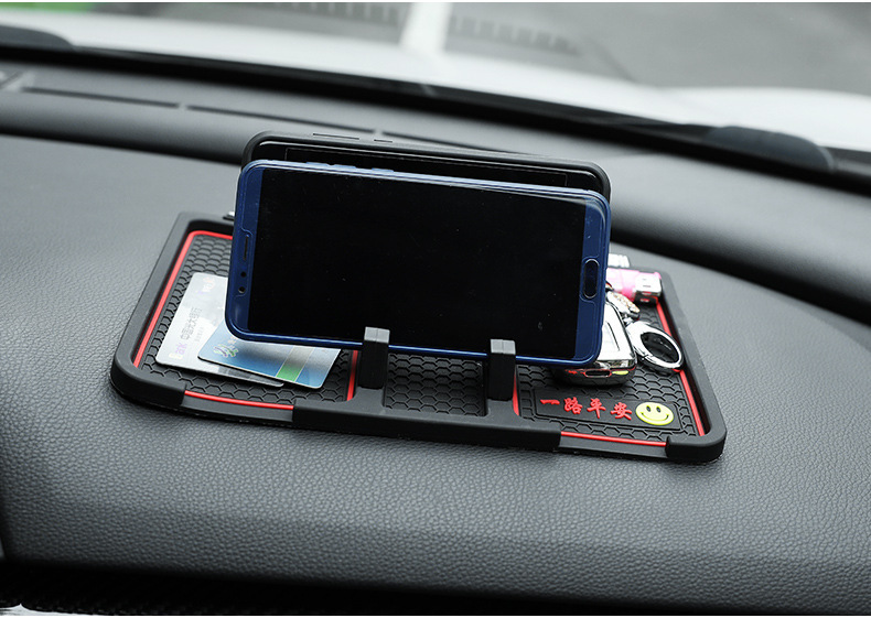 Car Anti-Slip Mat for Mobile Phones, Car Storage Mat, Car Phone Holder, 2025 High-End Mat, Car Navigation Accessories