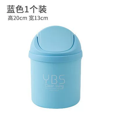 Creative and cute desktop trash can, suitable for office, home, living room, and kitchen; a hygienic waste bin for use on a desk