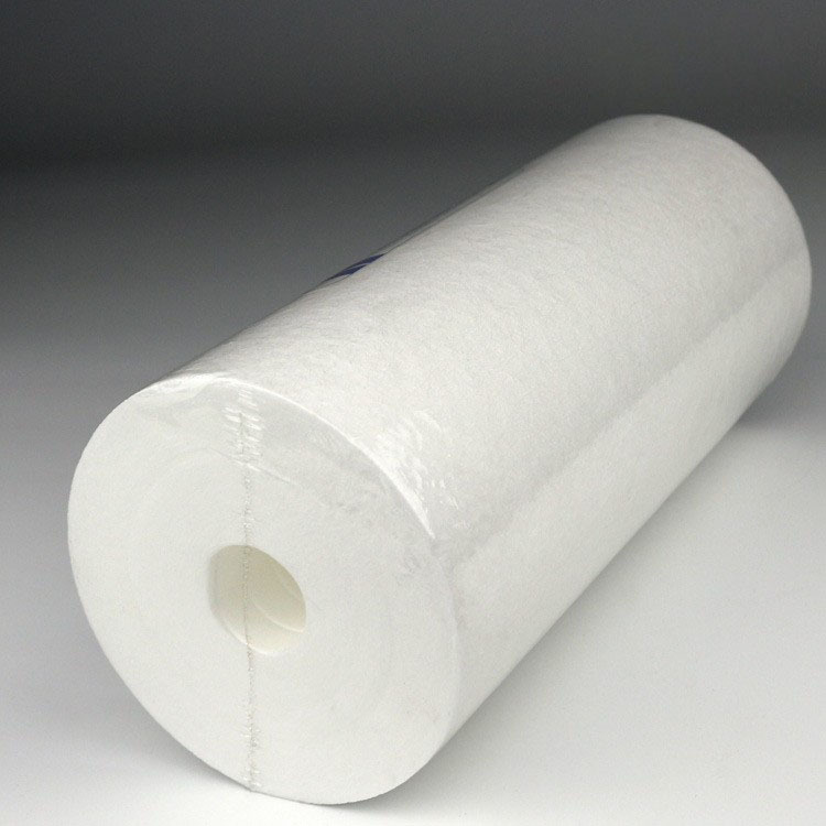 Venta al por mayor Filtro de grasa grande de 10 pulgadas 20 pulgadas 110MM diámetro exterior negrita PP elemento de filtro de algodón