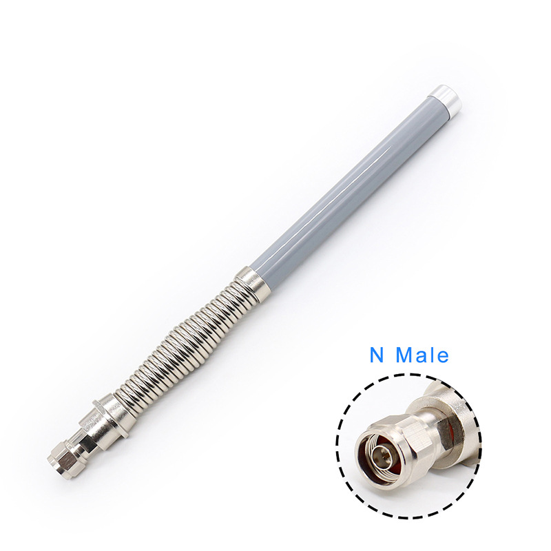 4G玻璃钢 不锈钢全向弹簧 长N头户外防水 物联网天线
