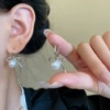 Earrings, silver 1651 sample