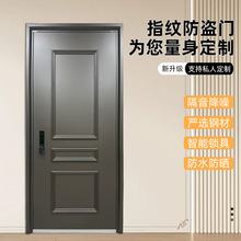 厂家隔音别墅大门防撬子母门进户门家用甲级安全防盗门入户门批发