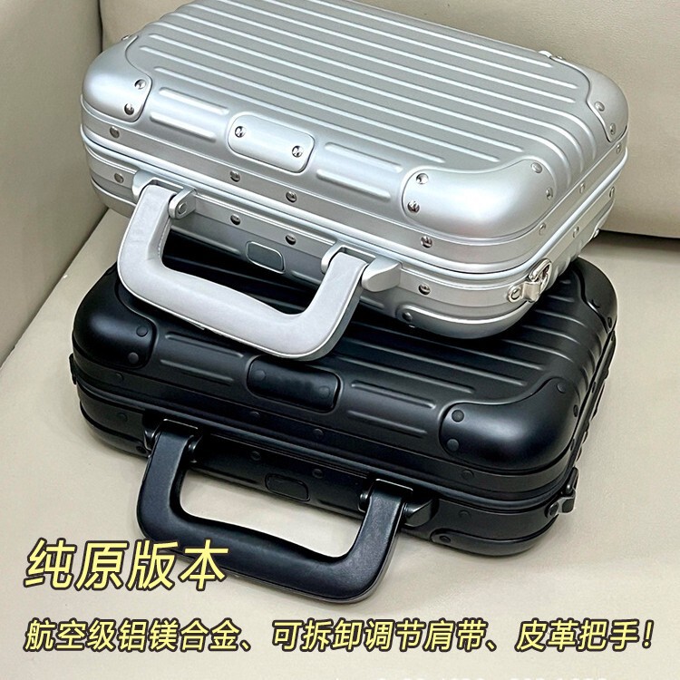 Pure Original Version Q Version Original Bag Aluminum-Magnesium Alloy Cross-Body Shoulder Bag Small Bag Handbag Men's and Women's Style