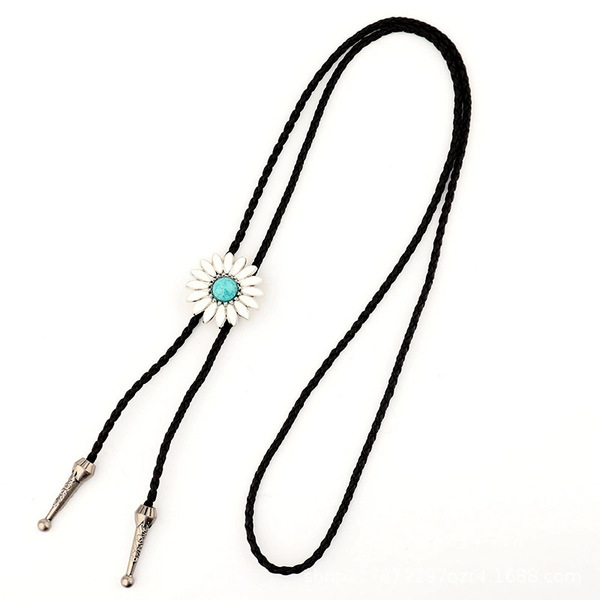 Golden silver blue cute necklace solar-powered