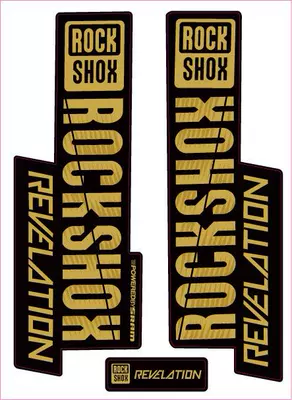 Bike Fork Sticker, Body sticker - 17
