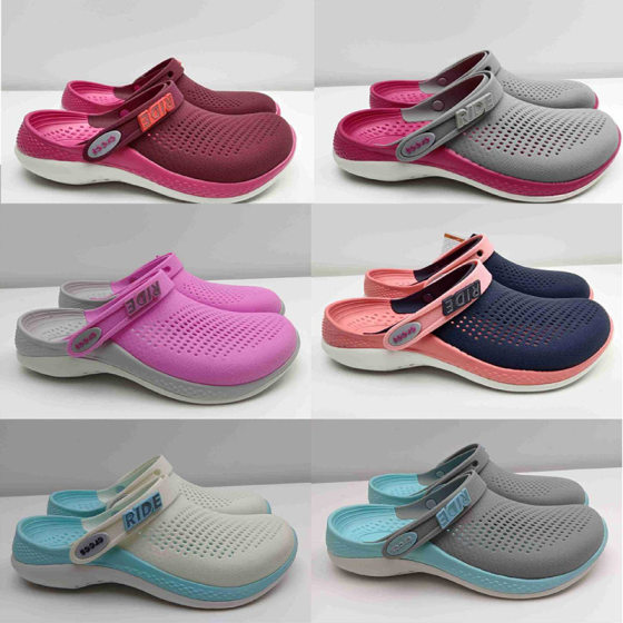 New hole shoes keqige second generation couple lightweight non-slip beach shoes Junda shoes Trade men's and women's closed toe slippers