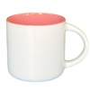 Factory Creative Ceramics Mark Cup Logo Color glaze Ceramic Cup Processing White Coating Cup Coffee Cup