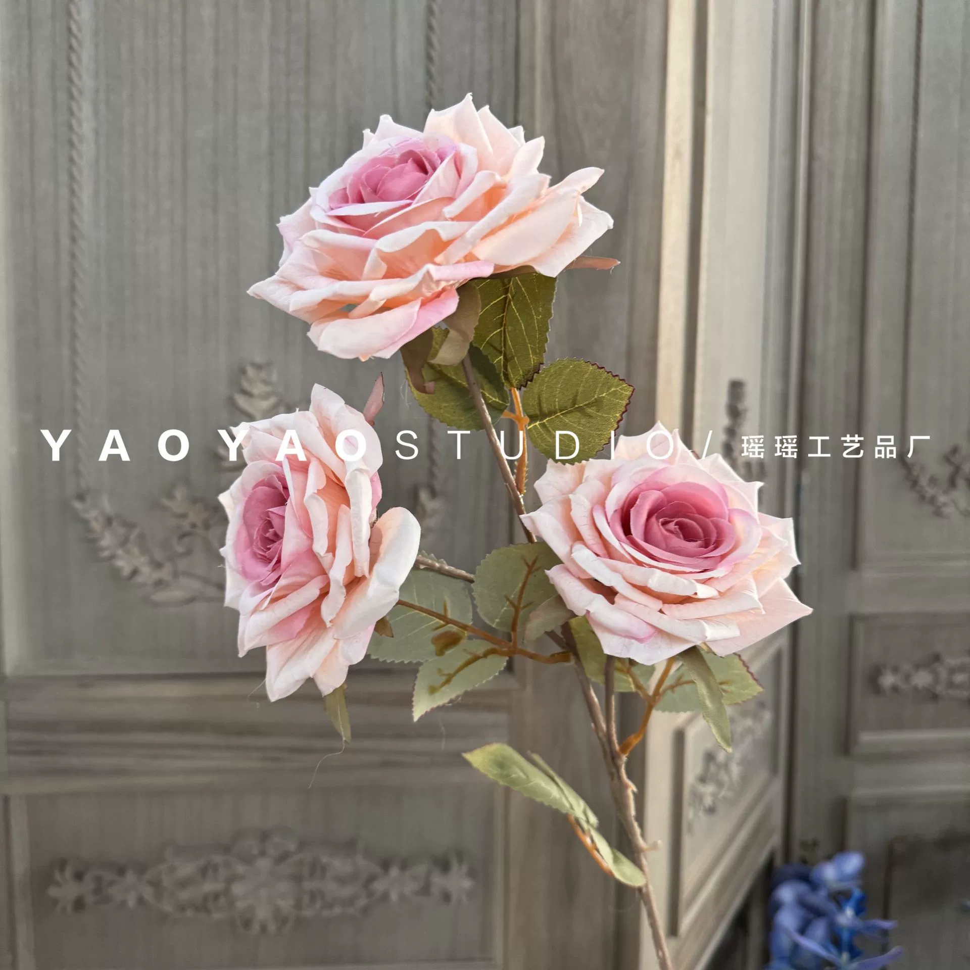 Monet Garden Wind Simulation Flower Coffee Shop Sedies Outdoor Wedding False Flower Store Window Landscape Landscape Landscape