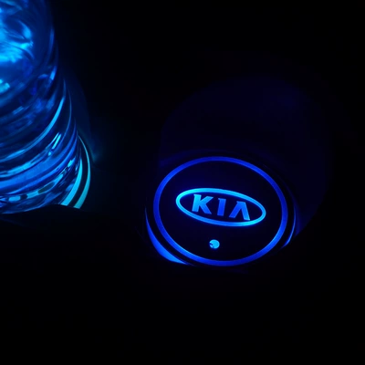 Luminous Water Cup Mat USB | Anti-slip mat - kia-single