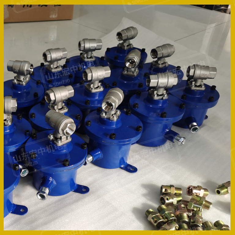 ZPWY127/220矿用温控烟控洒水降尘装置 矿用喷雾装置