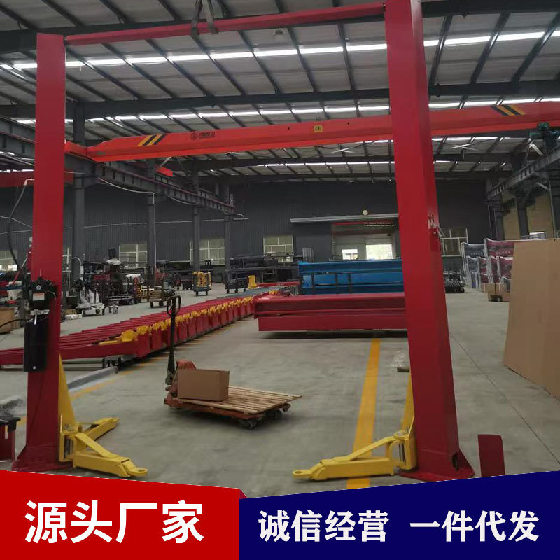 供应5吨龙门举升机汽车升降机 板式单边解锁不对称龙门举升机
