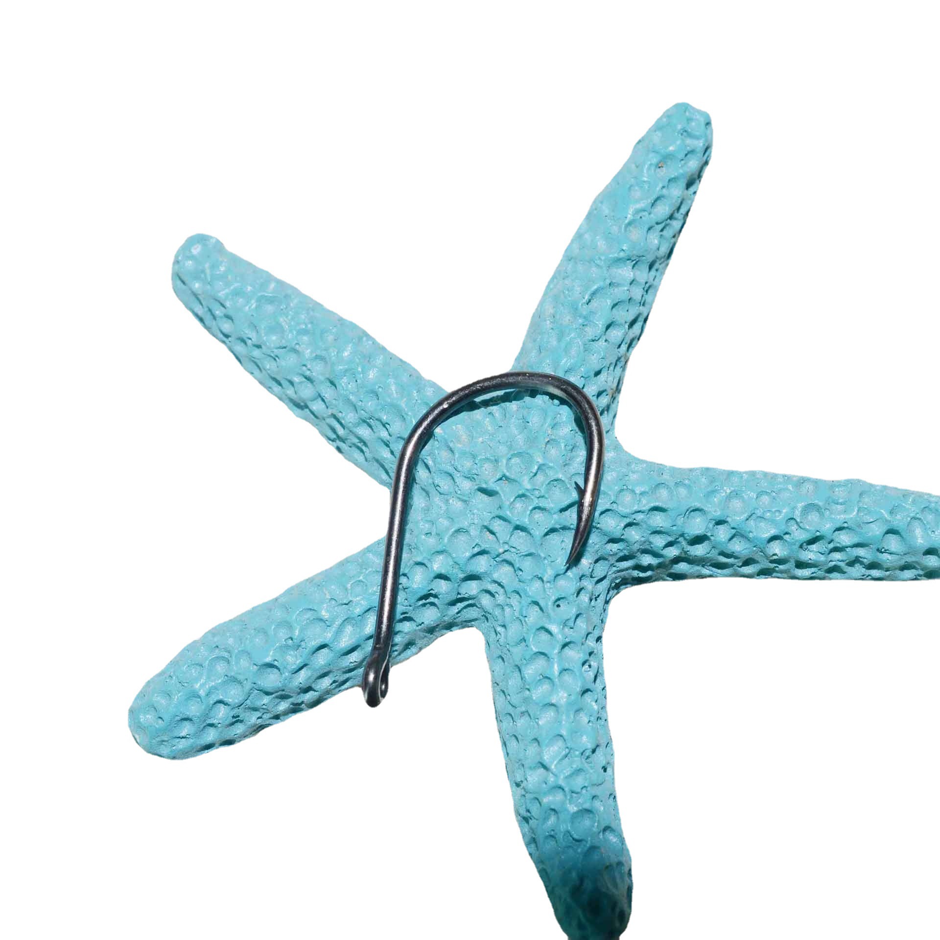 QIHU anzuelo a granel tubo Fu isini no púas carpa gancho al por mayor 1000 piezas por bolsa venta directa de fábrica