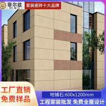 石英砖仿花岗岩生态地铺石PC砖仿石砖园林景观瓷砖600X1200广场砖