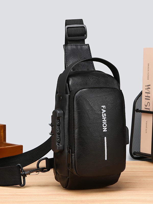 Bolsa de pecho de hombre de explosión transfronteriza, nuevo tipo de mochila de motocicleta, mochila de hombro casual de gran capacidad, moda multifuncional