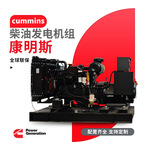 康明斯柴油发电机80kva全铜无刷电机广东厂家60kw75kw发电机380v