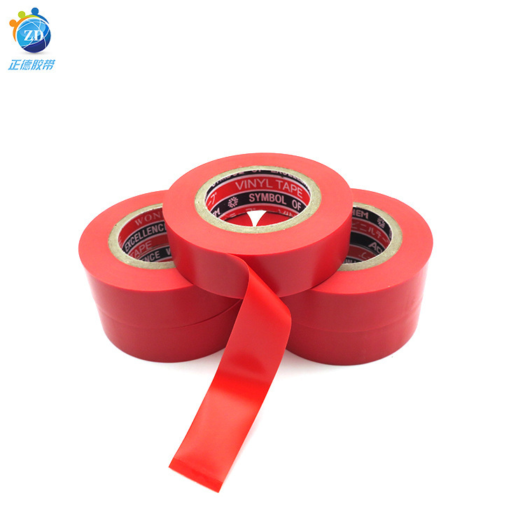 批发  电工绝缘胶带 电工胶布绝缘pvc电胶布 5公分宽橡胶扎带