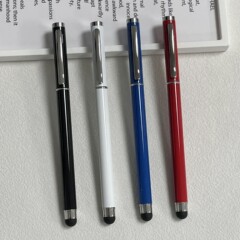 高颜值金属中性笔办公商务签字笔触屏电容笔手机平板通用触控笔