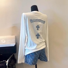 見逃すのはとても残念です！質感が素晴らしい！スノーフレークコットン長袖日焼け止めボトムシャツ、女性用の気質と多用途のトップス