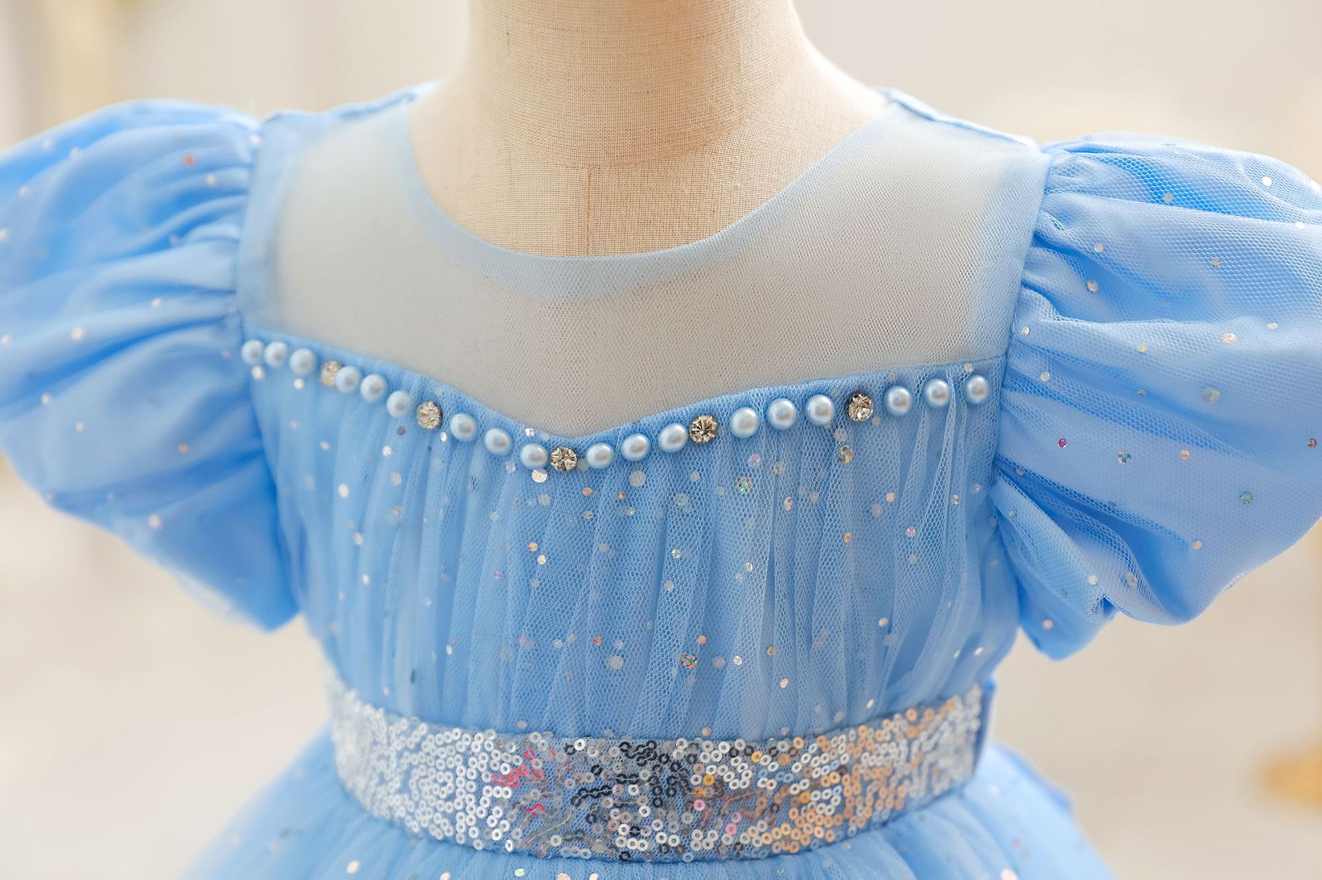 Blumenkind Kleid Kind Prinzessin Kleid Pompadour Kleid Mädchen ein Jahr alt Kind Rock Klammer_voghion.com