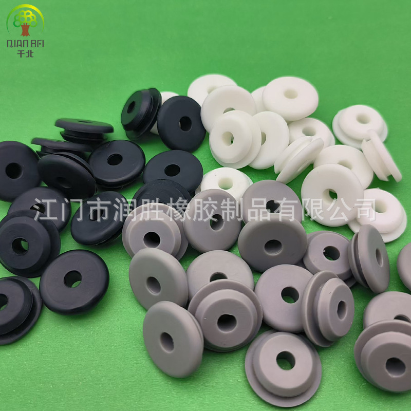 厂家直发防尘防水硅胶护线套过线卡电源密封堵头电源线