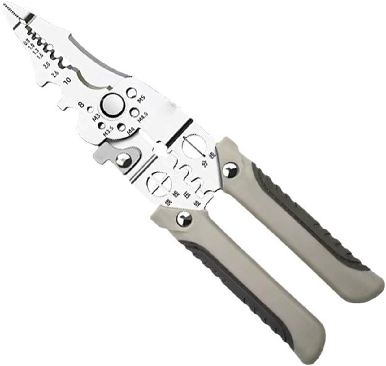 11 Inch Multipurpose Wire Stripper, Wire Stripping Pliers, E