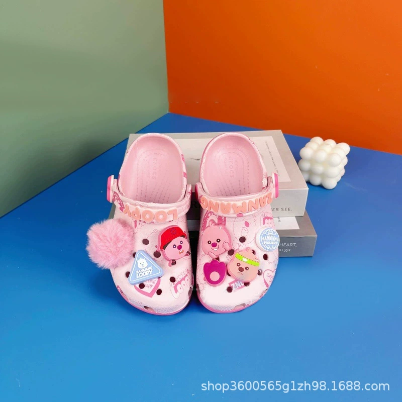 Состыкованные кросс Croc Shoes для мальчиков, девочек и детей персонализированный модный DIY пляжная обувь удобные сандалии садовая обувь