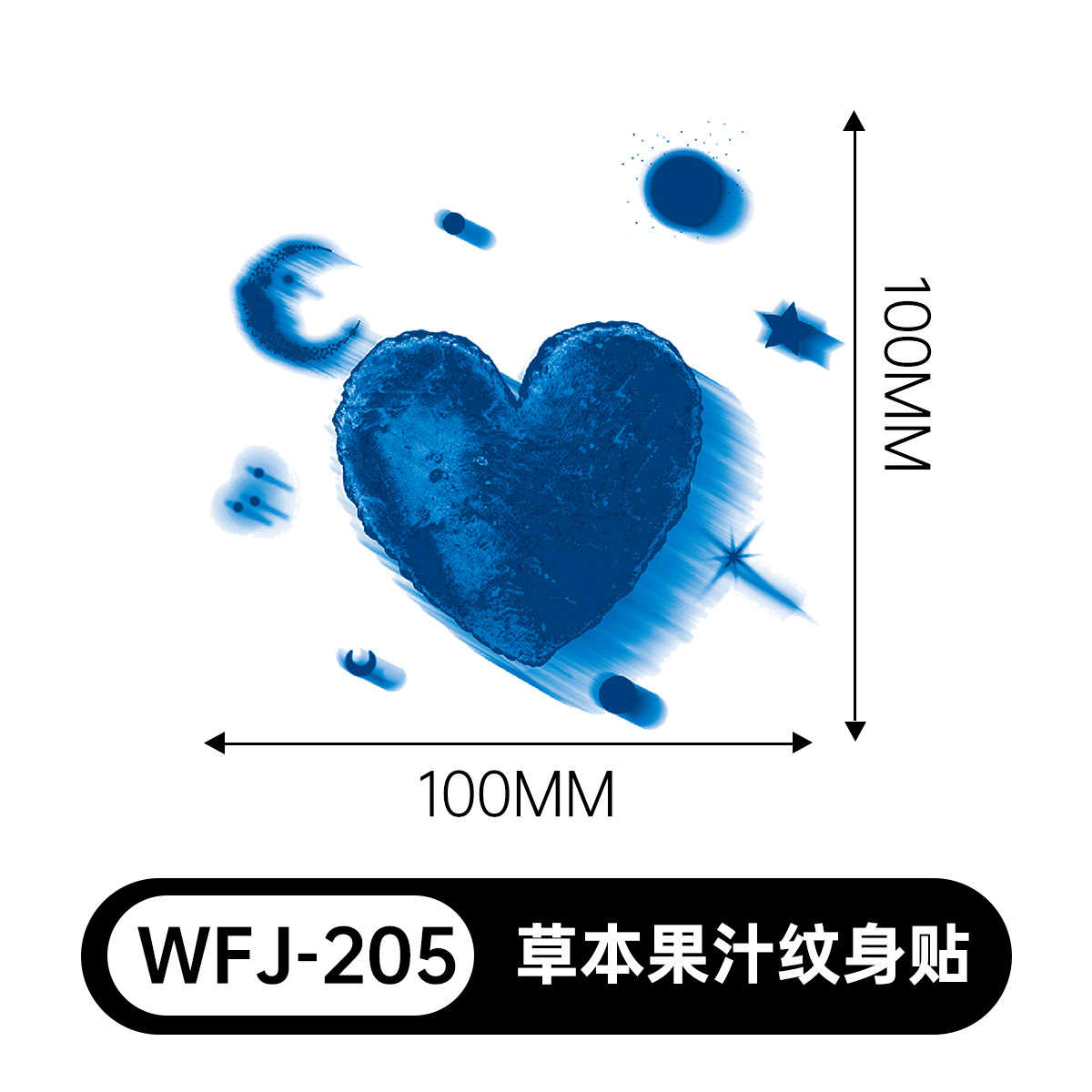 草本の漫画は花の腕の草本のジュースの紋章をつづり合わせて防水して汗を防ぎます。