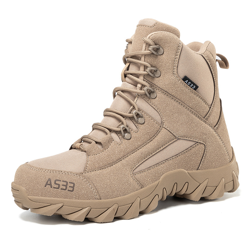 新款厂家批发室外运动训练Combat Boots男女舒适透气战术登山靴子