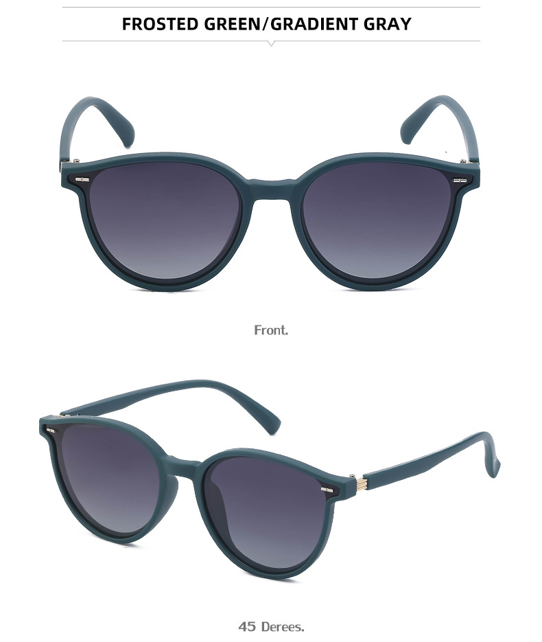 2022 New Fashion Cat Eye Men's And Women's Sun-resistant Sunglasses display picture 5