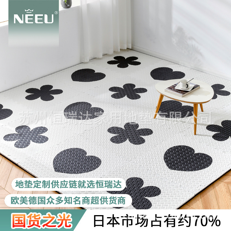 厂家供货 泡沫地垫 eva拼接地垫  日本地垫防滑舒适百搭静音地板