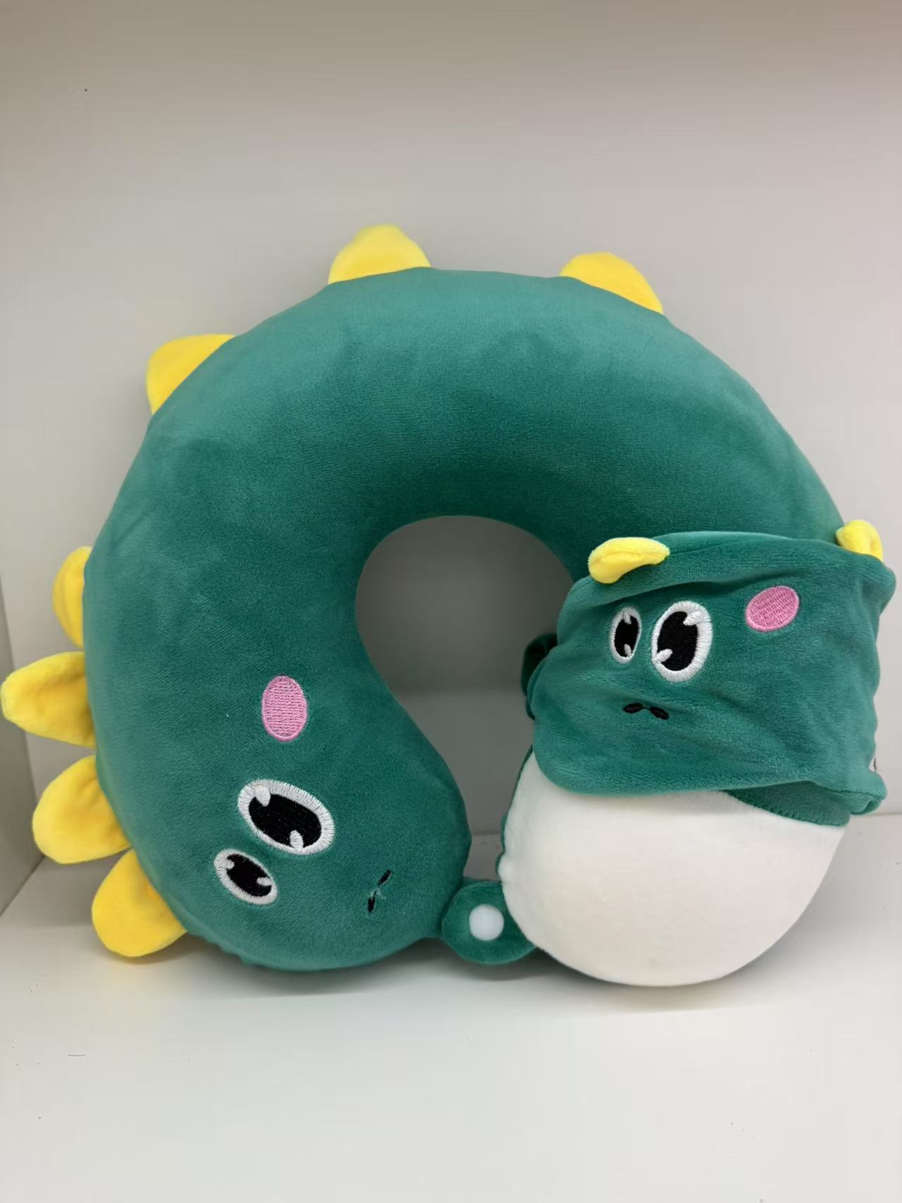 Stützendes Nackenstützkissen aus Memory-Schaum für Flugzeug, Studenten und Reisen – U-förmig_voghion.com