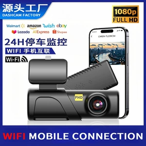 Hot-Selling Foreign Trade Model 1080P Mobile Phone Wifi-Connected High-Definition Dash Cam with 24H Parking Monitoring