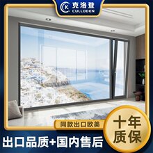 定制高端断桥铝系统门窗室内隔音玻璃平开窗铝合金封阳台落地窗户