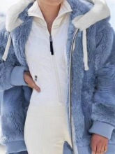 U 44095 Fleece Zip Hooded Jacket ë��������ñ��������ͨ�¿�