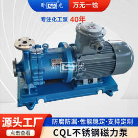 CQ盐酸泵耐酸碱泵丙酮泵硝酸化工泵醇类输送泵不锈钢磁力泵