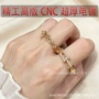 法式男女镶钻高品质对戒