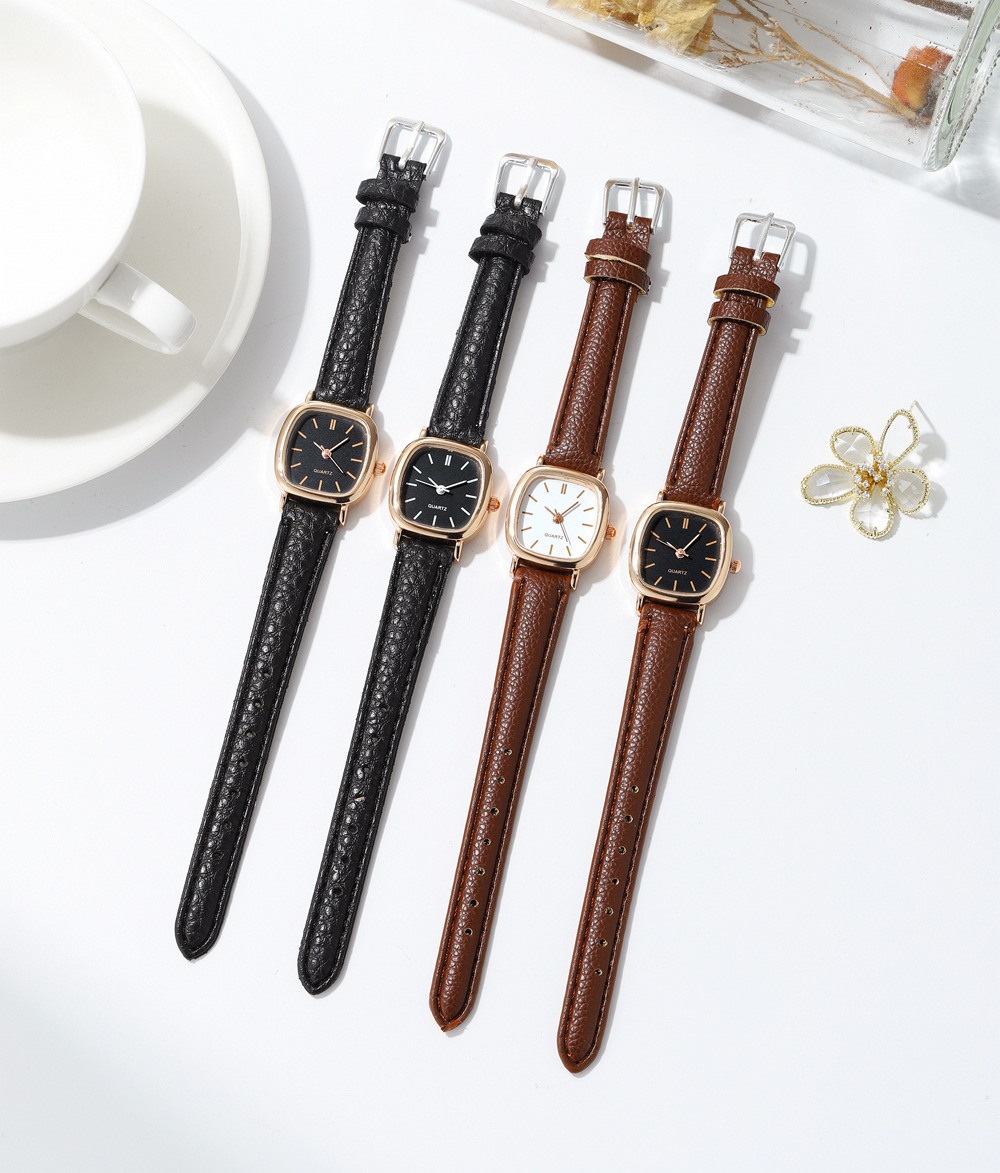 Versiune coreeană a ceasului cuarț parfumat în stil Sen, cu cadran mic, ceas personalizat pentru studenți și volum de funcționare pentru femei._voghion.com