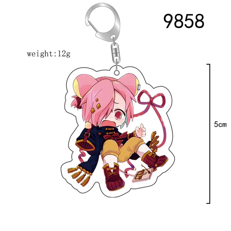 Acrylic Keychain (Dibin) Huazi Jun версия аниме Чиби подвеска, индивидуальные цветовые коды