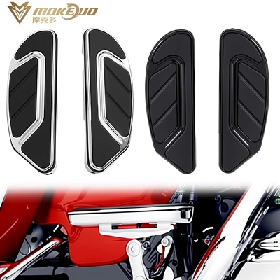 Suitable for Harley Road King Street Road St Glide Modified Front and Rear Pedal Guard Pedal Brake Cover Gear Head
