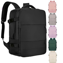 跨境外贸包包印制logo背包 时尚大容量女双肩包差旅多功能电脑包