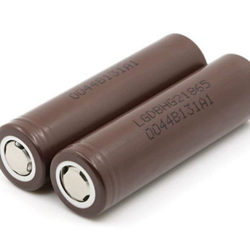 Батарея (LG) HG2 18650 — 3000 мАч, непрерывный ток 20A, 65×18,4 мм